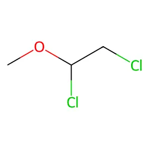 1,2-Dichloro-1-methoxyethane structure