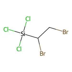 1,2-dibromoethyl-trichlorosilane structure