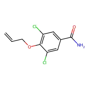 BENZAMIDE, 4-ALLYLOXY-3,5-DICHLORO- structure