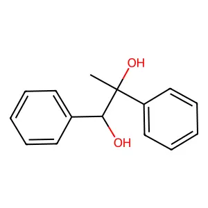 1,2-diphenylpropane-1,2-diol structure