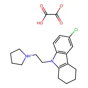 Compound C20H25ClN2O4 structure