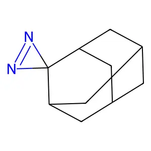 Adamantane diazirine structure