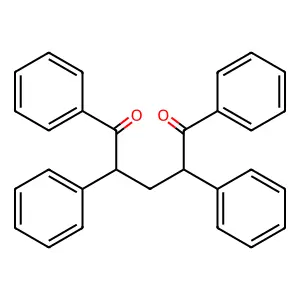1,2,4,5-Tetraphenyl-1,5-pentanedione structure