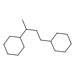1,3-Dicyclohexylbutane structure
