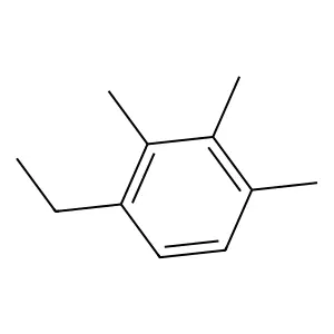 1,2,3-Trimethyl-4-Ethylbenzene structure