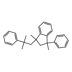 1,3-dimethyl-1-(2-methyl-2-phenylpropyl)-3-phenyl-2H-indene structure