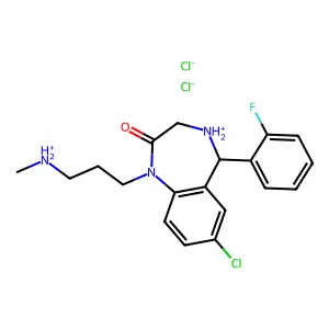 Compound C19H23Cl3FN3O structure