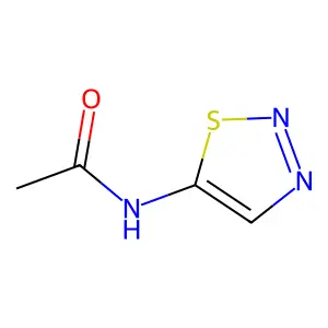 N-1,2,3-Thiadiazol-5-ylacetamide structure