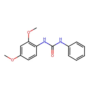 1-(2,4-dimethoxyphenyl)-3-phenylurea structure
