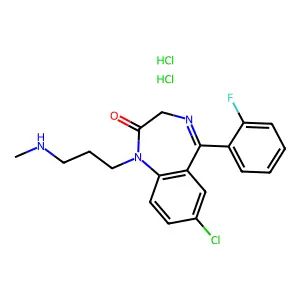 Compound C19H21Cl3FN3O structure
