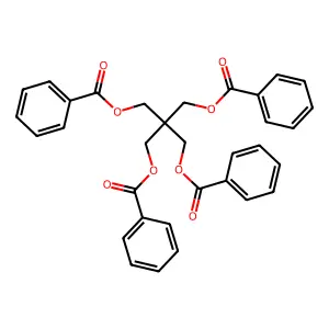 Pentaerythritol tetrabenzoate structure