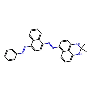 Sudan black B structure