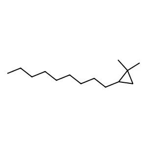 1,1-Dimethyl-2-nonylcyclopropane structure