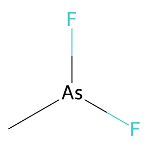 ARSINE, DIFLUOROMETHYL structure