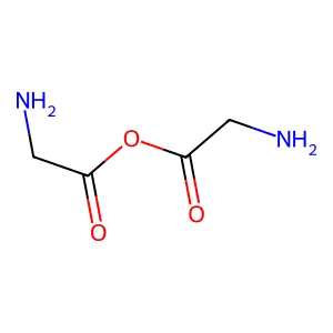 (2-aminoacetyl) 2-aminoacetate structure
