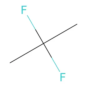 Compound C3H6F2 structure