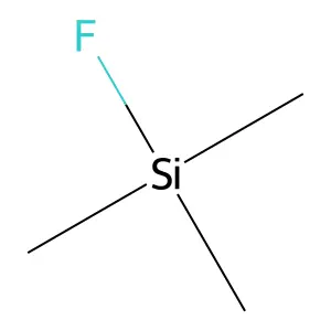 FLUOROTRIMETHYLSILANE structure