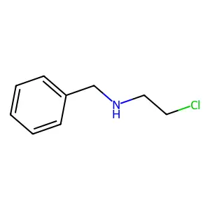 N-benzyl-2-chloroethanamine structure