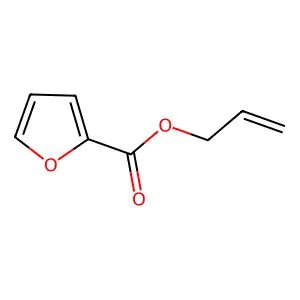 Allyl 2-furoate structure