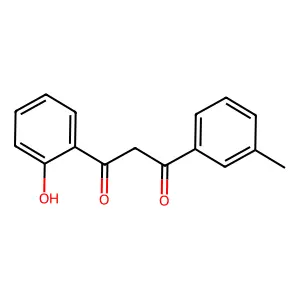 1-(2-hydroxyphenyl)-3-(3-methylphenyl)propane-1,3-dione structure