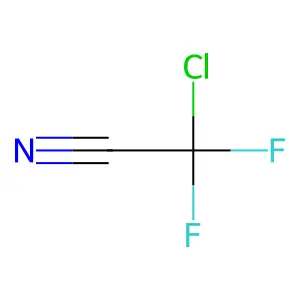 Chlorodifluoroacetonitrile structure