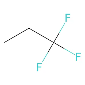 1,1,1-Trifluoropropane structure