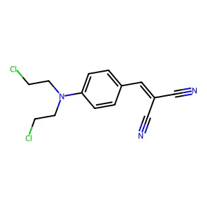 Malononitrile mustard structure