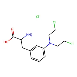 meta-Phenylalanine mustard structure