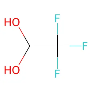 Trifluoroacetaldehyde hydrate structure