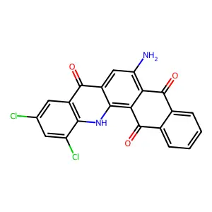 Compound C21H10Cl2N2O3 structure