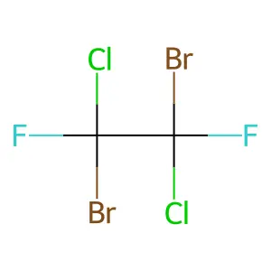 1,2-Dibromo-1,2-dichloro-1,2-difluoroethane structure