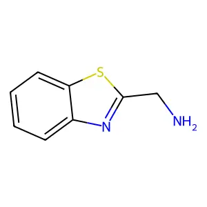 1,3-benzothiazol-2-ylmethanamine structure