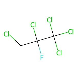 1,1,1,2,3-Pentachloro-2-fluoropropane structure