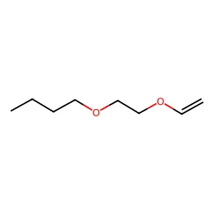 Ethylene glycol butyl vinyl ether structure