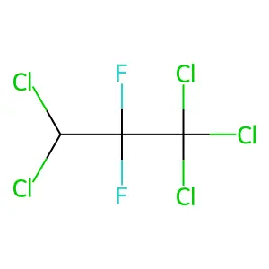 1,1,1,3,3-Pentachloro-2,2-difluoropropane structure