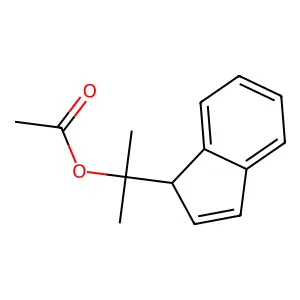 1-(2-Acetoxy-2-propyl)indene structure