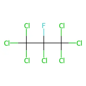 1,1,1,2,3,3,3-Heptachloro-2-fluoropropane structure
