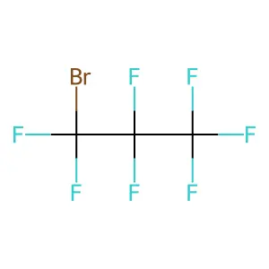 Heptafluoropropyl bromide structure