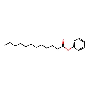 Phenyl laurate structure