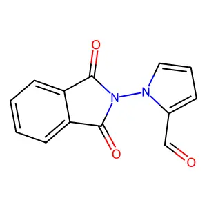 1-(1,3-dioxo-2,3-dihydro-1H-isoindol-2-yl)-1H-pyrrole-2-carbaldehyde structure