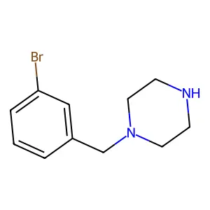 1-(3-bromobenzyl)piperazine structure