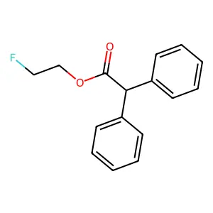 Compound C16H15FO2 structure