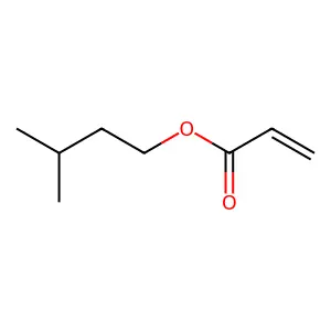 Isopentyl acrylate structure