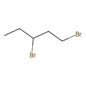 1,3-Dibromopentane structure