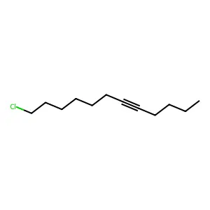 12-Chloro-5-dodecyne structure