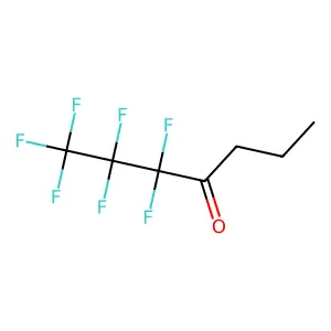 1,1,1,2,2,3,3-heptafluoroheptan-4-one structure