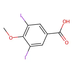 Compound C8H6I2O3 structure