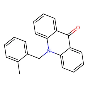 10-(2-Methyl-benzyl)-10H-acridin-9-one structure