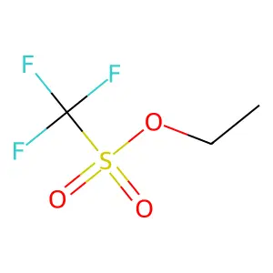 Ethyl trifluoromethanesulfonate structure