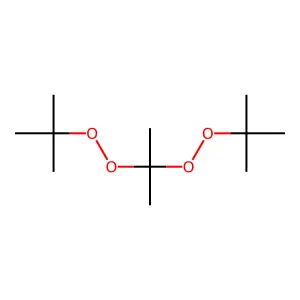 (Isopropylidene)bis(tert-butyl) peroxide structure